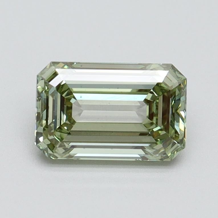 1.00 Ct. Fancy Intense Green Emerald Lab Grown Diamond