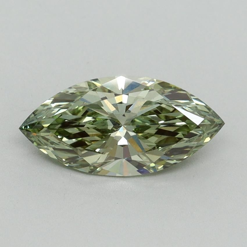 1.00 Ct. Fancy Intense Green Marquise Lab Grown Diamond