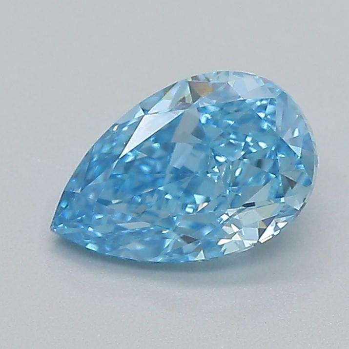 0.52 Ct. Fancy Blue Pear Lab Grown Diamond