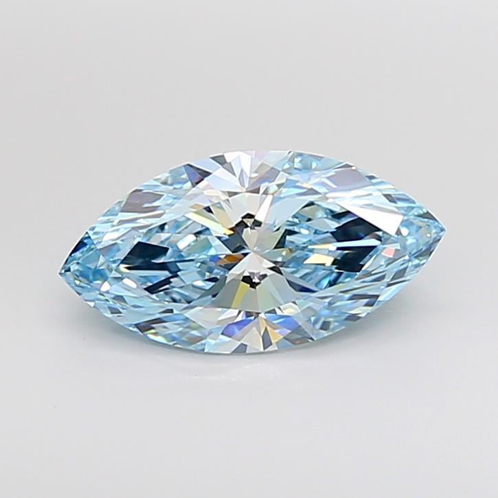 2.75 Ct. Fancy Vivid Blue Marquise Lab Grown Diamond