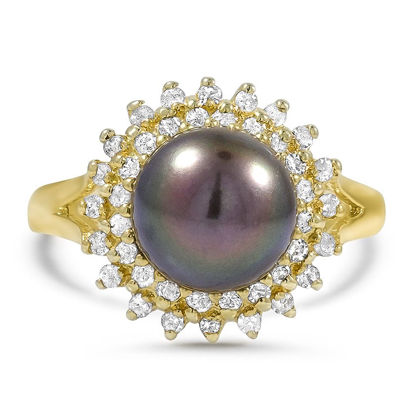 Retro Pearl Cocktail Ring