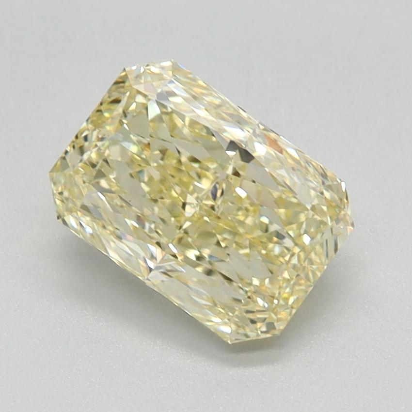 1.40 Ct. Fancy Light Yellow Radiant Lab Grown Diamond