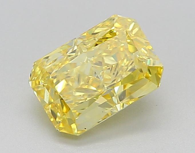1.05 Ct. Fancy Vivid  Yellow Radiant Lab Grown Diamond