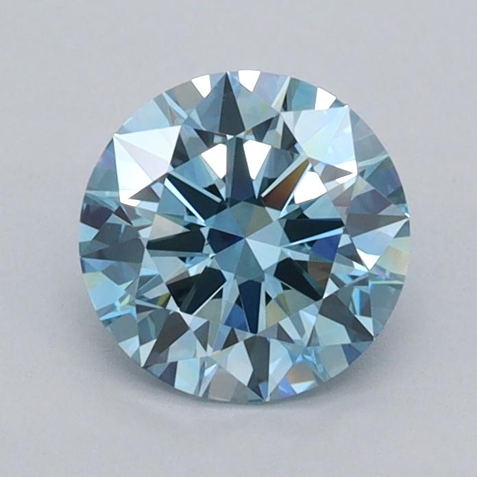 1.00 Ct. Fancy Vivid  Blue Round Lab Grown Diamond
