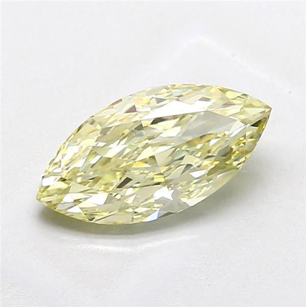 1.64 Ct. Fancy Light Yellow Marquise Lab Grown Diamond