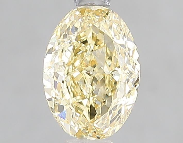 1.10 Ct. Fancy Yellow Oval Lab Grown Diamond