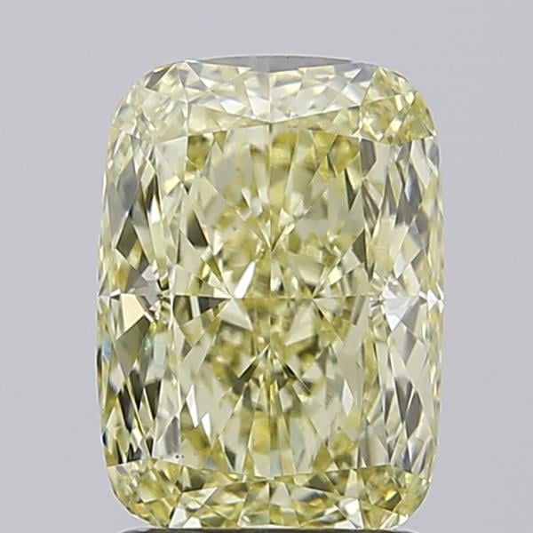 1.94 Ct. Fancy Yellow Cushion Lab Grown Diamond