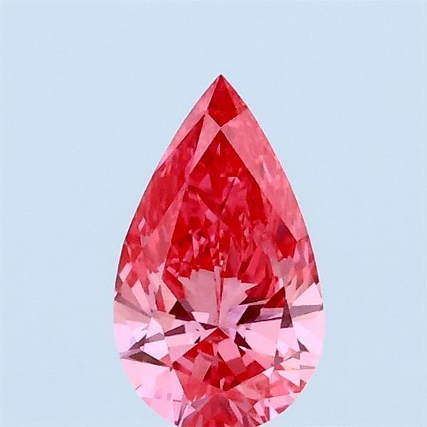 0.42 Ct. Fancy Vivid Pink Pear Lab Grown Diamond