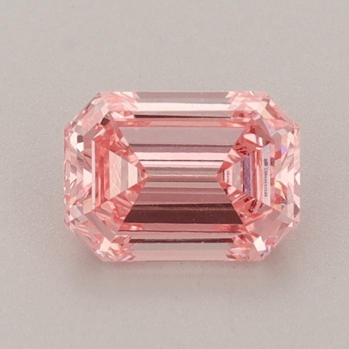 0.87 Ct. Fancy Pink Emerald Lab Grown Diamond