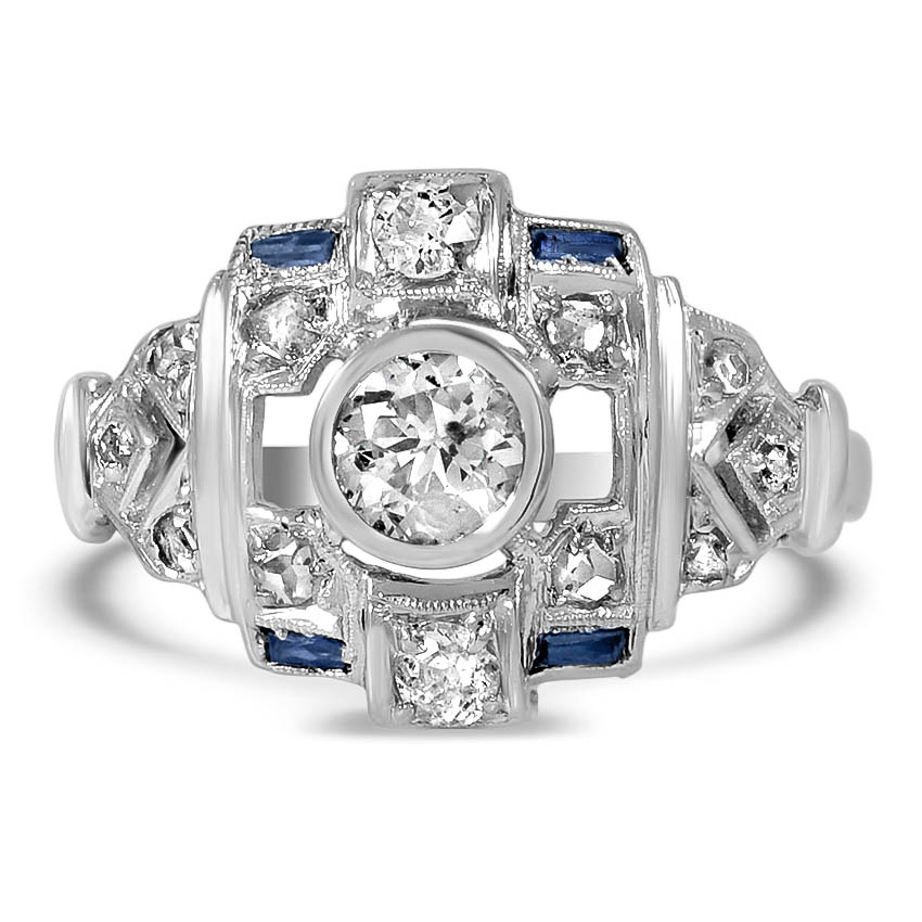 Art Deco Diamond Vintage Ring