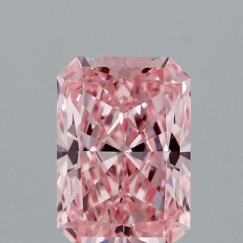 2.02 Ct. Fancy Vivid Pink Radiant Lab Grown Diamond