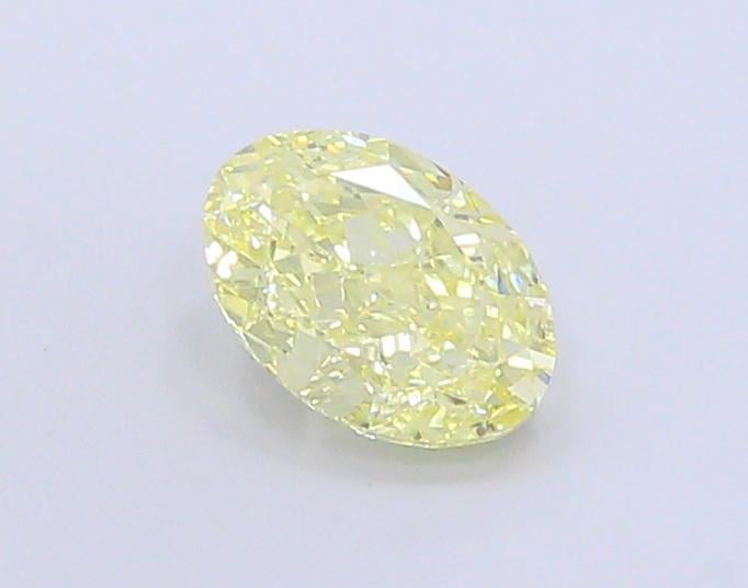 2.13 Ct. Fancy Yellow Oval Lab Grown Diamond