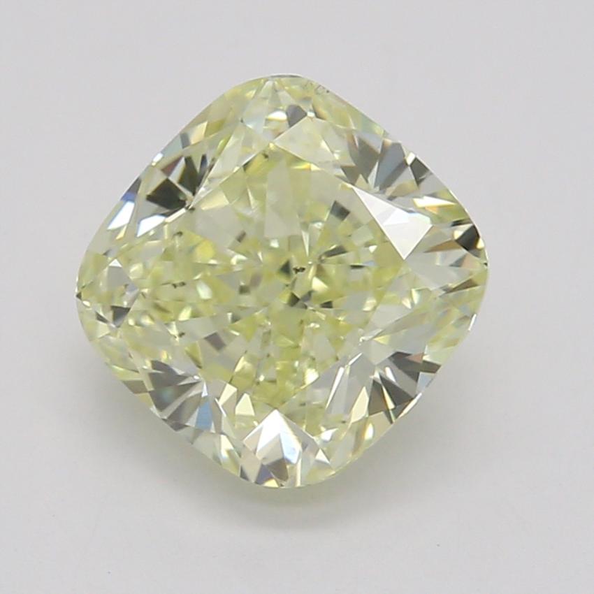 1.01 Ct. Fancy Light Yellow Cushion Diamond