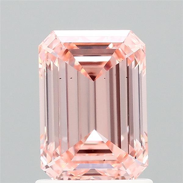 1.50 Ct. Fancy Vivid Pink Emerald Lab Grown Diamond