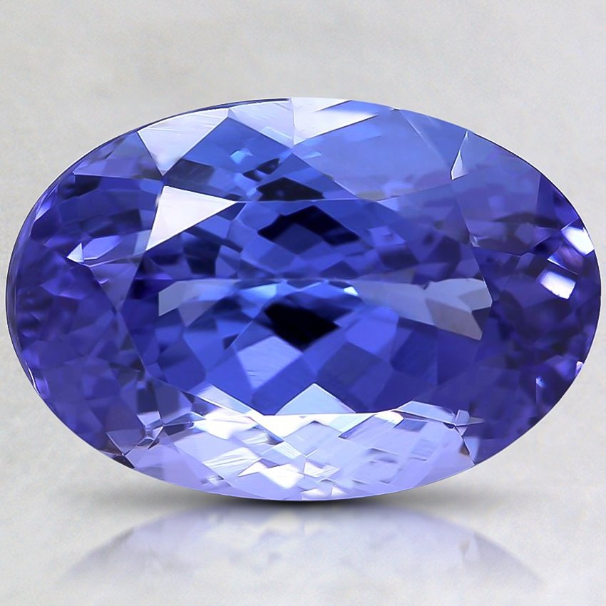 15.9x10.8mm Premium Blue Oval Tanzanite