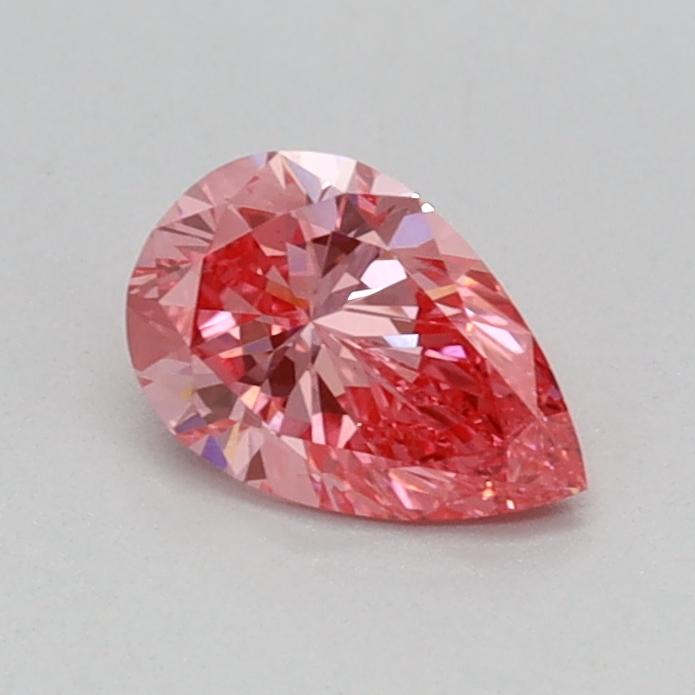 0.37 Ct. Fancy Vivid Pink Pear Lab Grown Diamond