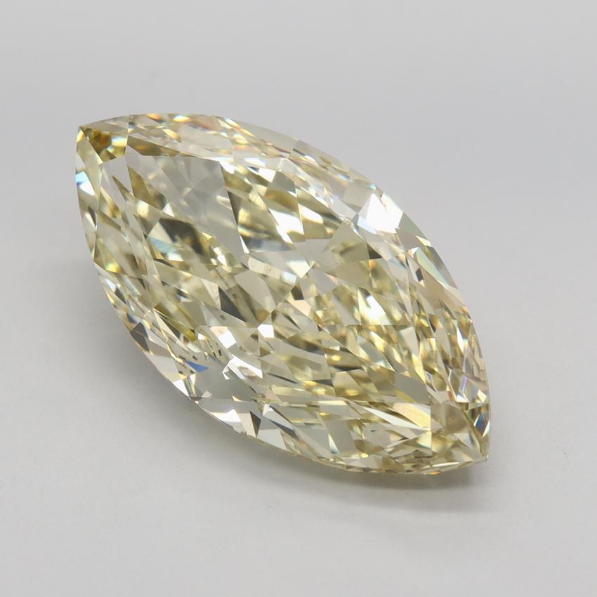 7.12 Ct. Fancy Yellow Marquise Lab Grown Diamond