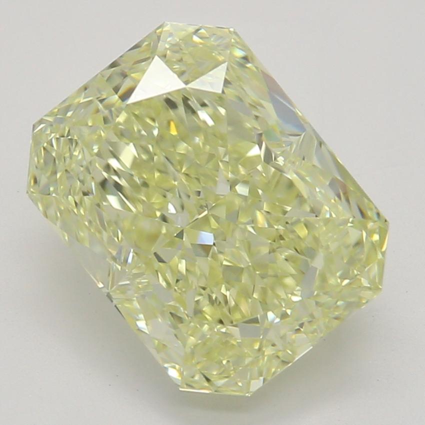 2.08 Ct. Fancy Light Yellow Radiant Diamond