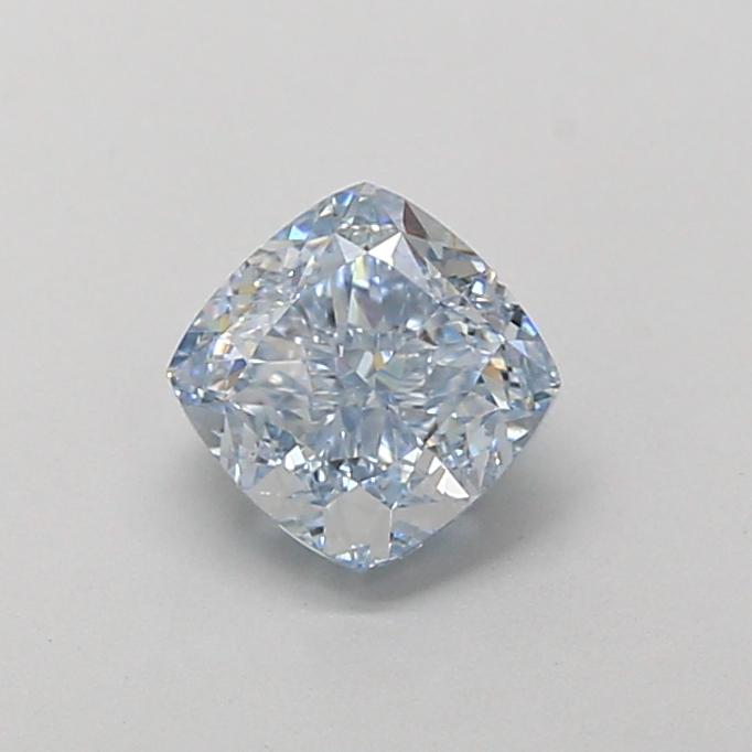 1.14 Ct. Fancy Blue Cushion Lab Grown Diamond