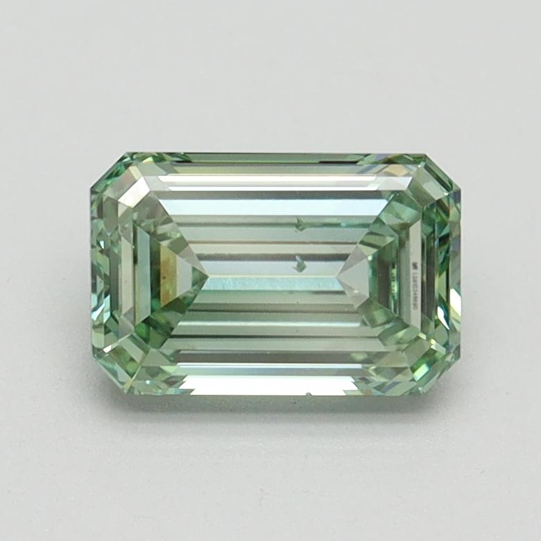 1.05 Ct. Fancy Intense Green Emerald Lab Grown Diamond