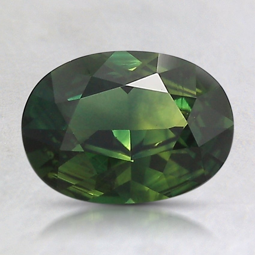 8.4x6.1mm Bi-Color Oval Australian Sapphire