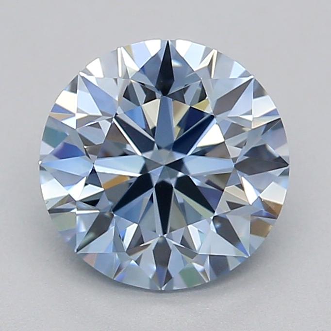 1.03 Ct. Fancy  Blue Round Lab Grown Diamond