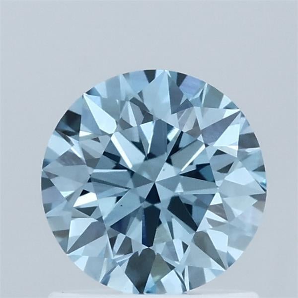 1.00 Ct. Fancy Vivid  Blue Round Lab Grown Diamond