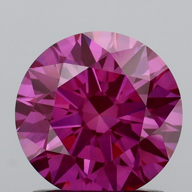 1.10 Ct. Fancy Vivid Pink Round Lab Grown Diamond