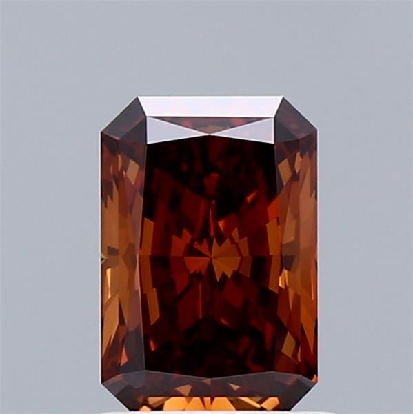 1.01 Ct. Fancy Orange Radiant Lab Grown Diamond