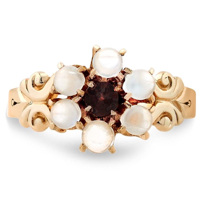 Victorian Garnet Vintage Ring