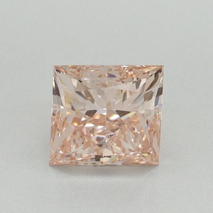 0.70 Ct. Fancy Intense Pink Princess Lab Grown Diamond