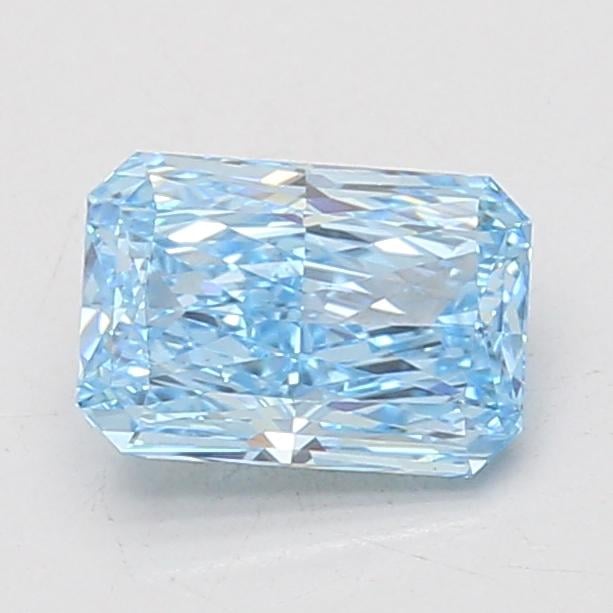 1.41 Ct. Fancy Vivid Blue Radiant Lab Grown Diamond