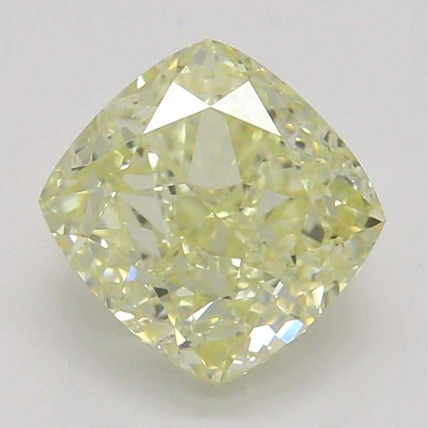 1.01 Ct. Fancy Light Yellow Cushion Diamond