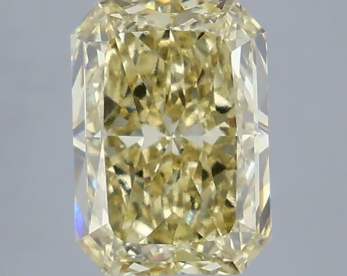 3.06 Ct. Fancy Yellow Radiant Lab Grown Diamond