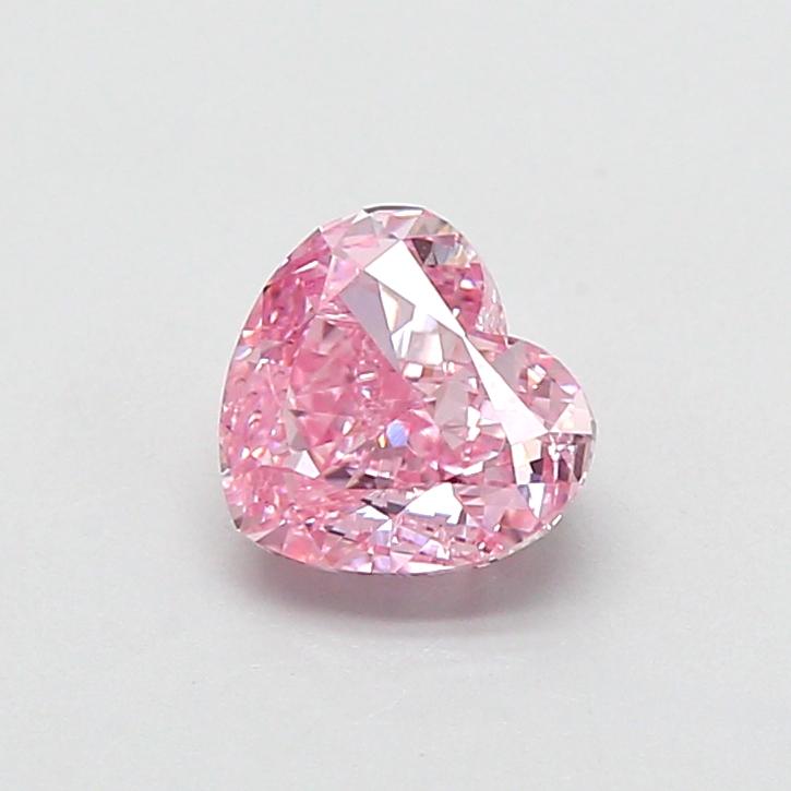 1.04 Ct. Fancy Intense  Pink Heart Lab Grown Diamond