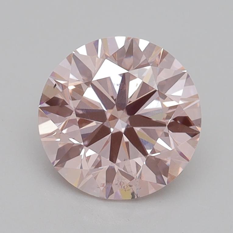 1.42 Ct. Fancy Pink Round Lab Grown Diamond