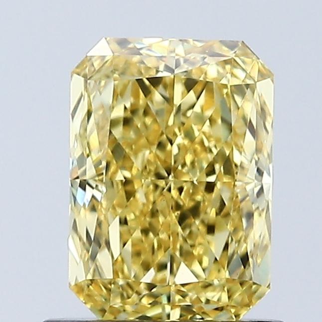 1.07 Ct. Fancy Vivid Yellow Radiant Lab Grown Diamond