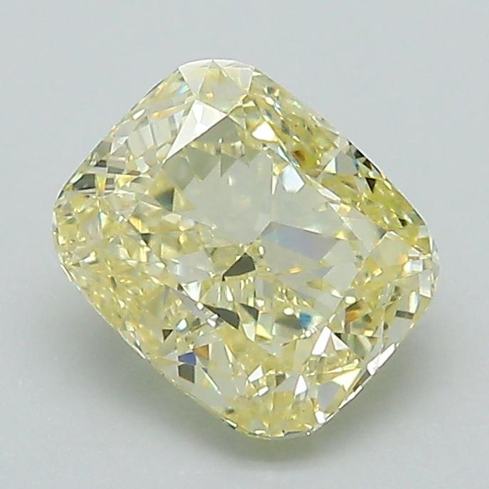 1.56 Ct. Fancy Yellow Cushion Lab Grown Diamond