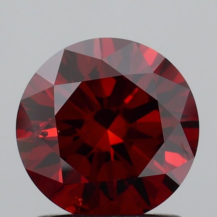 1.27 Ct. Fancy Deep  Orange Round Lab Grown Diamond