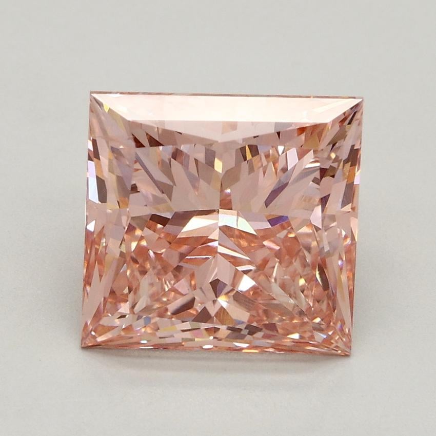 3.01 Ct. Fancy Intense Pink Princess Lab Grown Diamond