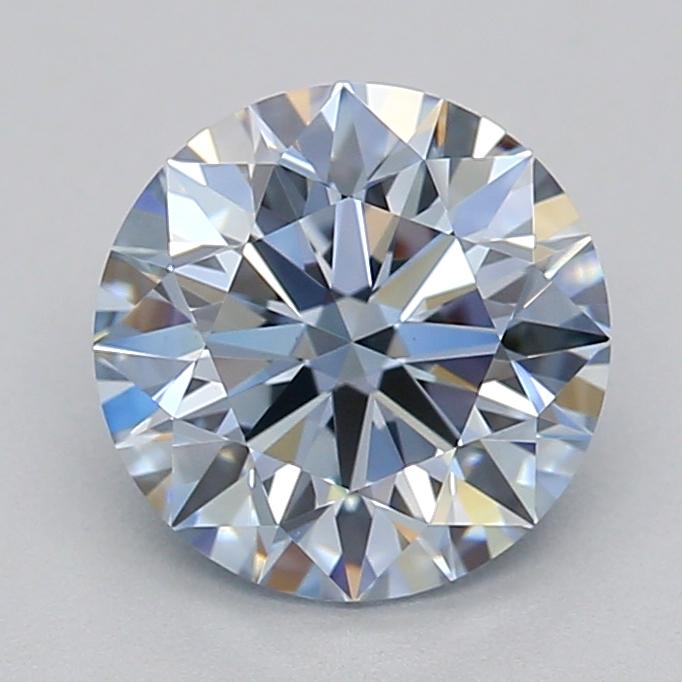 1.03 Ct. Fancy Blue Round Lab Grown Diamond