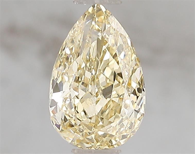 1.01 Ct. Fancy Intense Yellow Pear Lab Grown Diamond