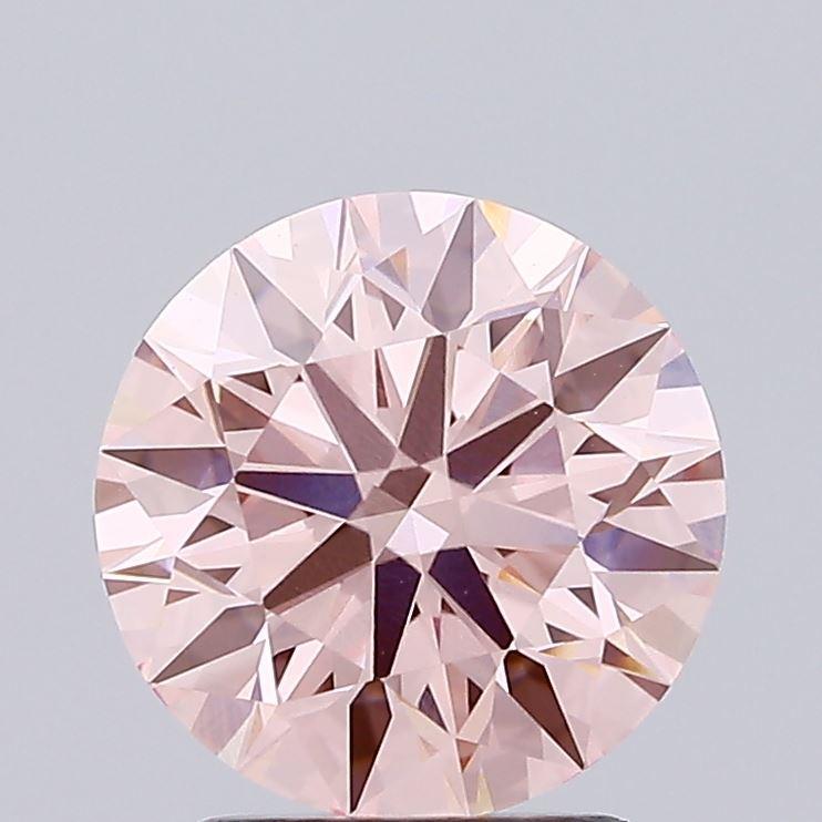 2.34 Ct. Fancy Intense Pink Round Lab Grown Diamond