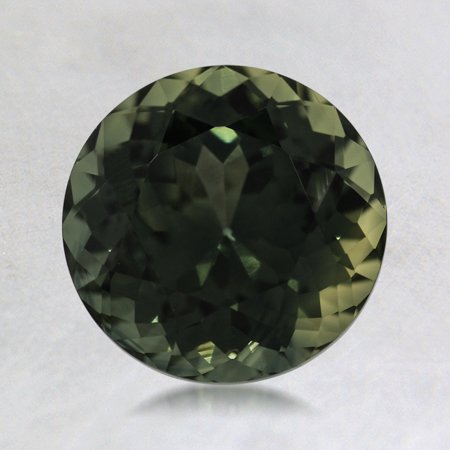 7.5mm Green Round Sapphire