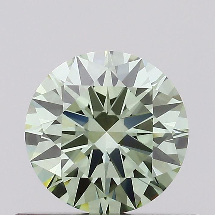 0.50 Ct. Fancy Intense Green Round Lab Grown Diamond