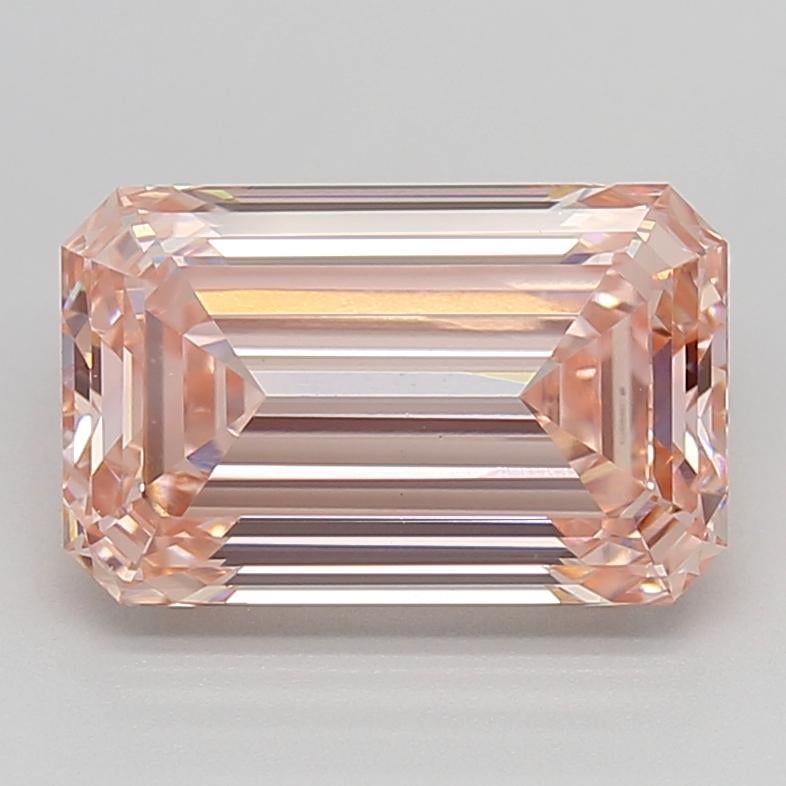 3.01 Ct. Fancy Intense  Pink Emerald Lab Grown Diamond