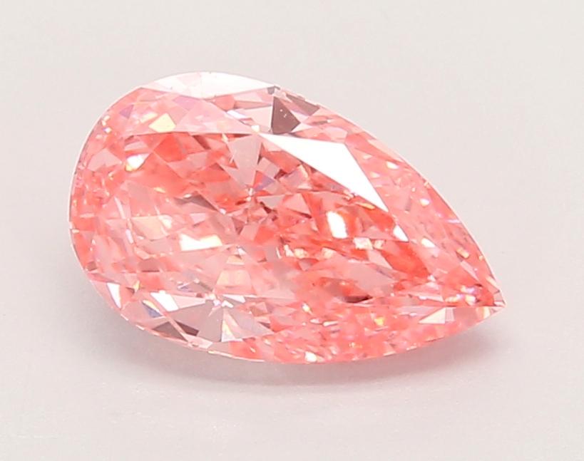 1.6 Ct. Fancy Vivid Yellow Pear Lab Grown Diamond