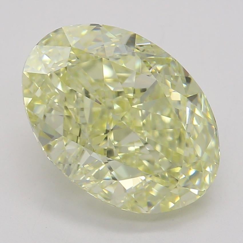 2.04 Ct. Fancy Yellow Oval Diamond
