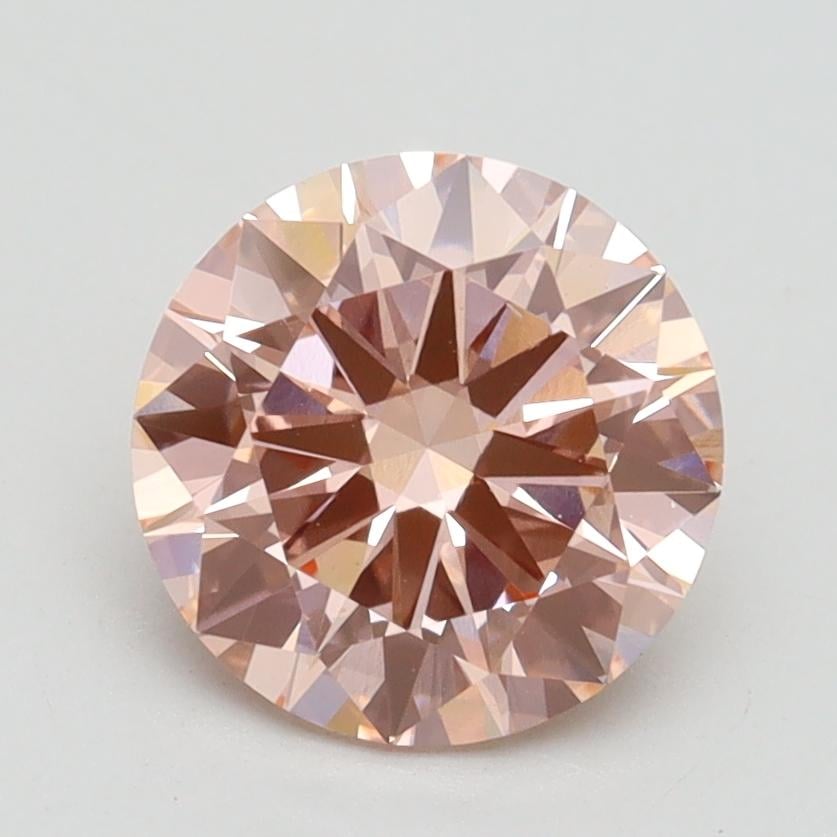 1.80 Ct. Fancy Intense Pink Round Lab Grown Diamond