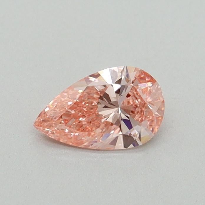 0.30 Ct. Fancy Vivid Pink Pear Lab Grown Diamond
